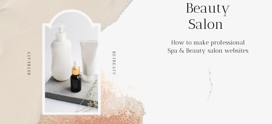 How to Make Beautiful Spa & Beauty Salon Websites With Online Booking